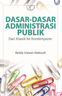 Image of Dasar-Dasar Administrasi Publik